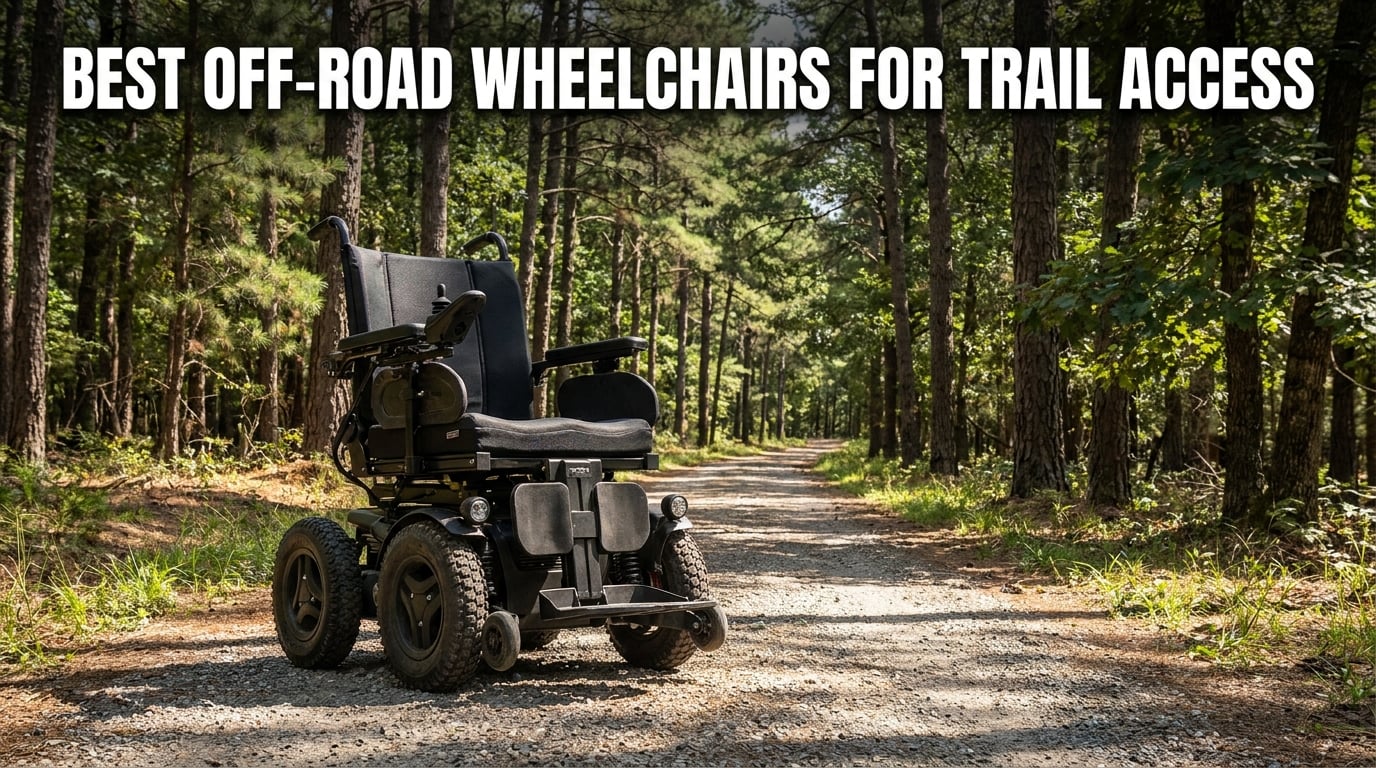 best off-road wheelchairs for trail access