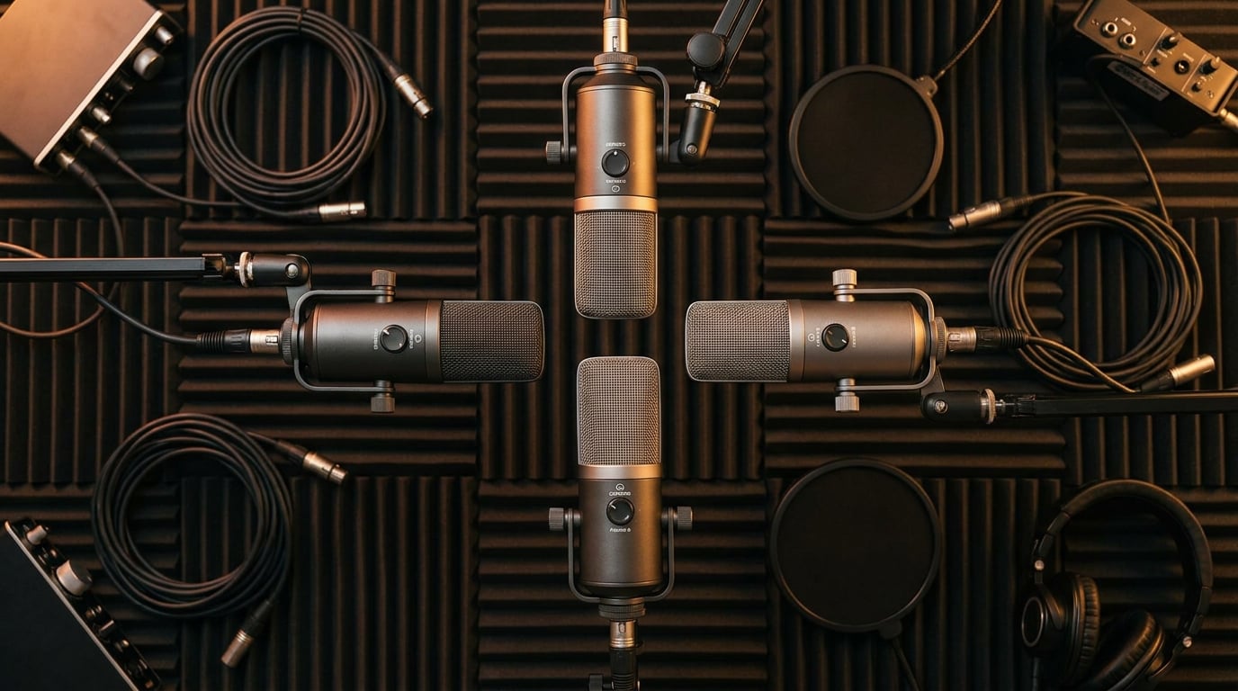 best multi pattern condenser microphones