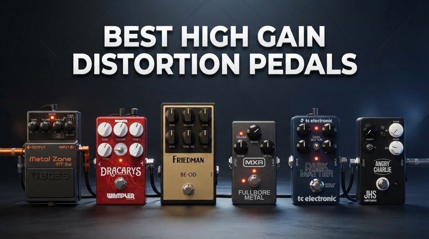 best high gain distortion pedals