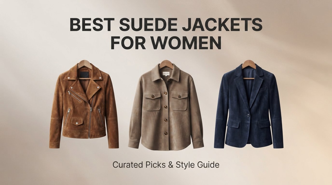 best suede jackets for women