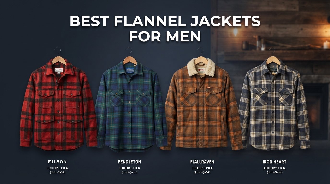 best flannel jackets for men