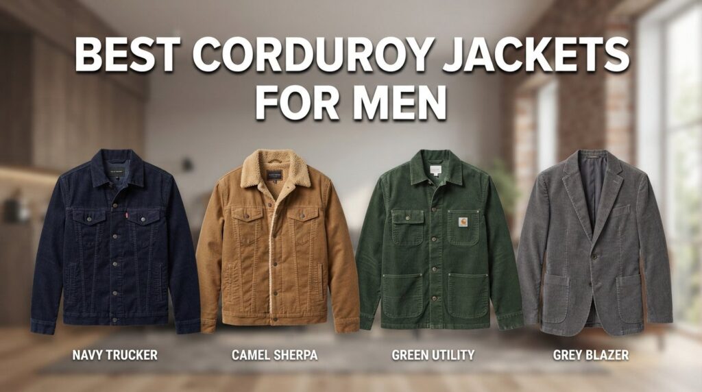 best corduroy jackets for men