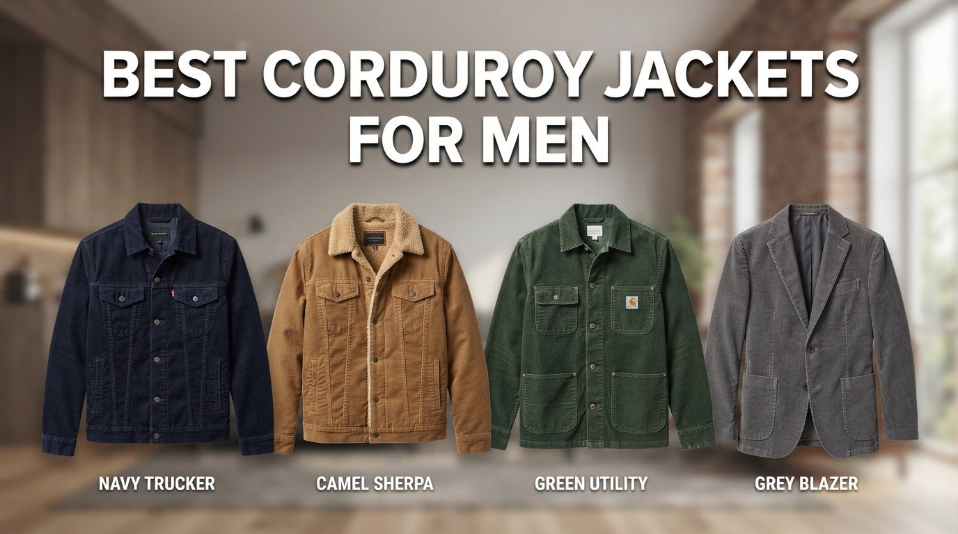 best corduroy jackets for men