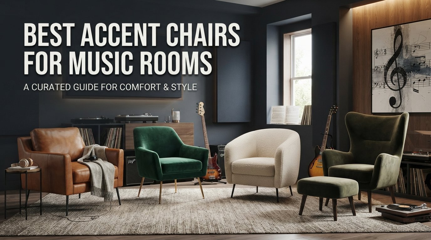 best accent chairs for music rooms