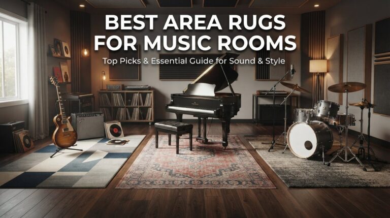 best area rugs for music rooms