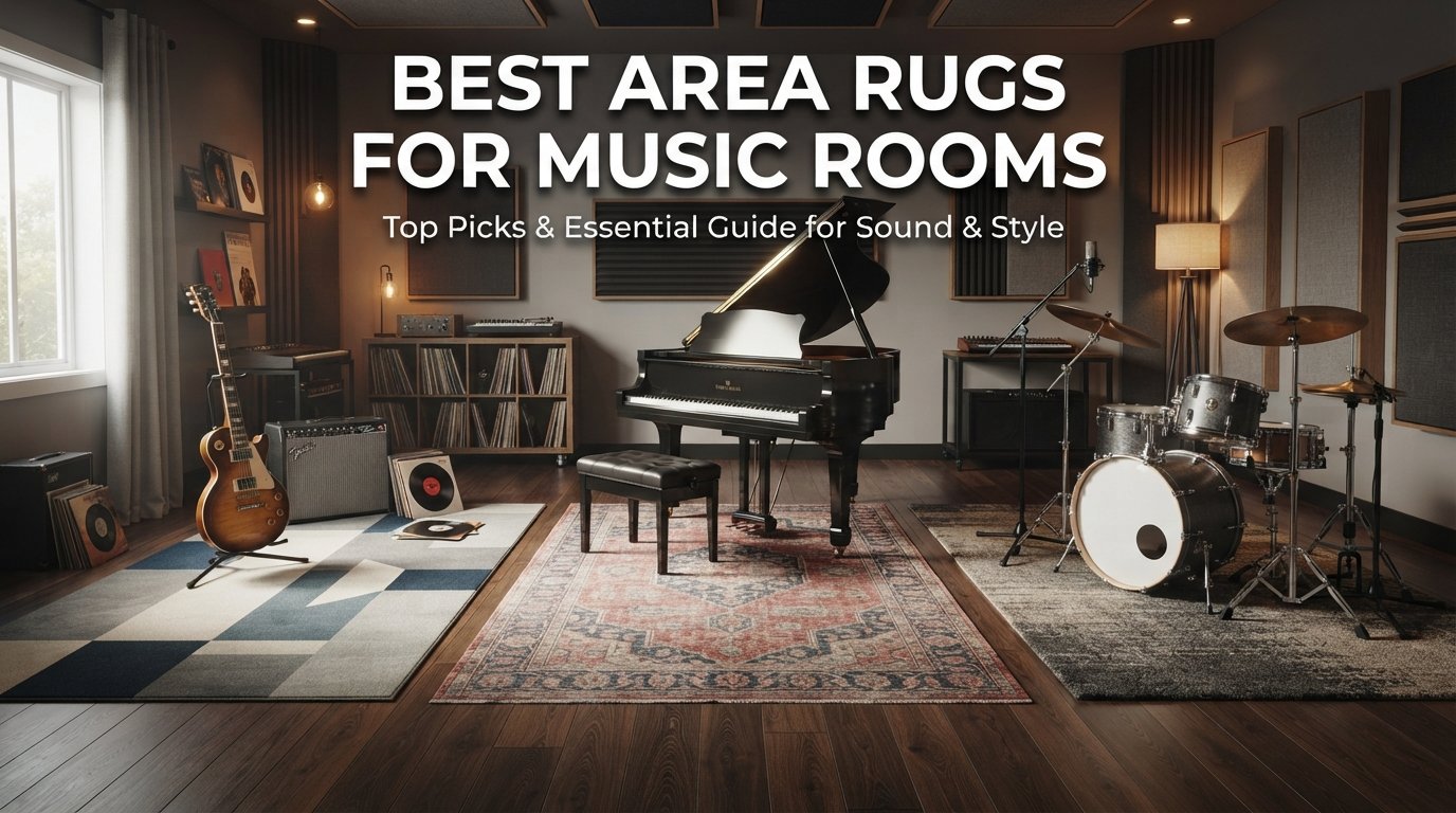 best area rugs for music rooms