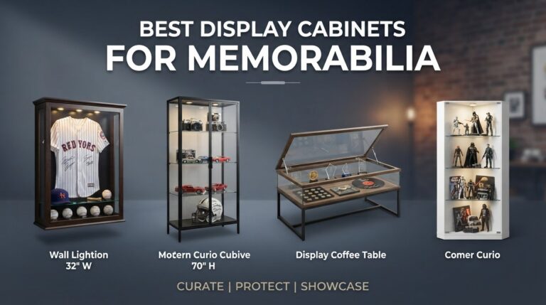 best display cabinets for memorabilia