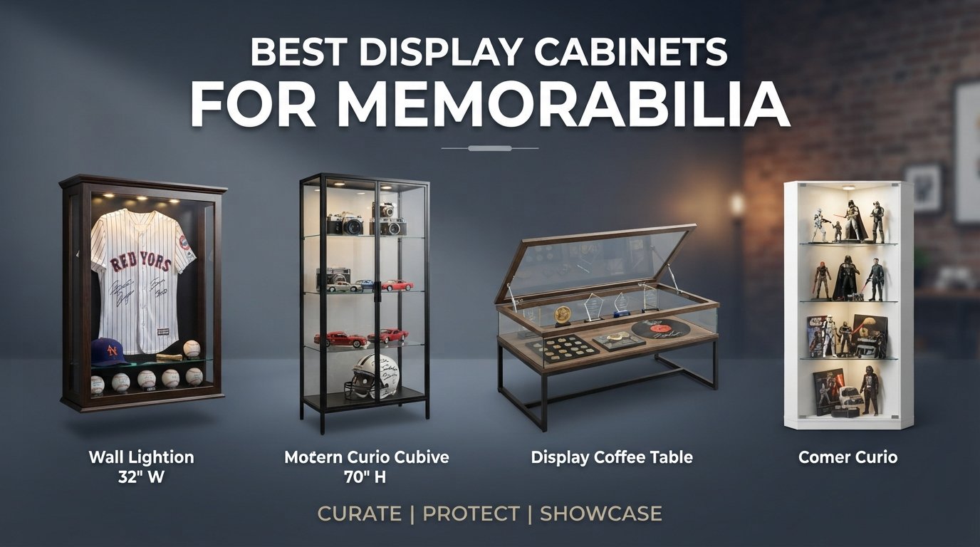 best display cabinets for memorabilia
