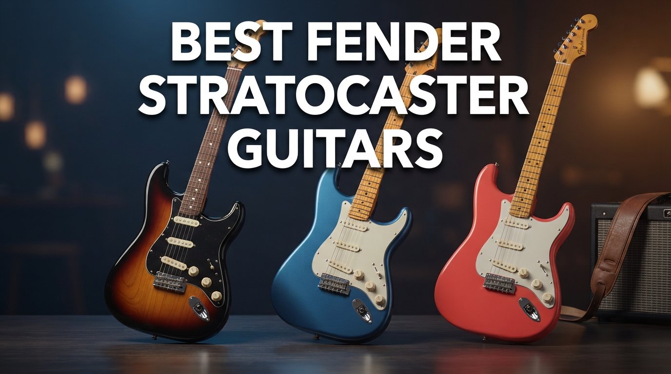 best fender stratocaster guitars