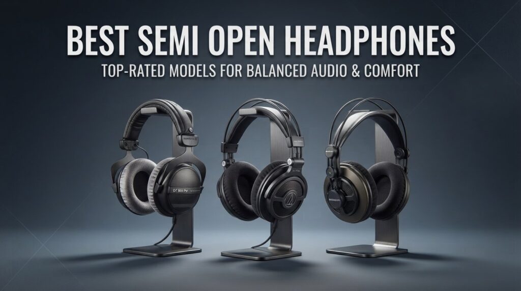 best semi open headphones