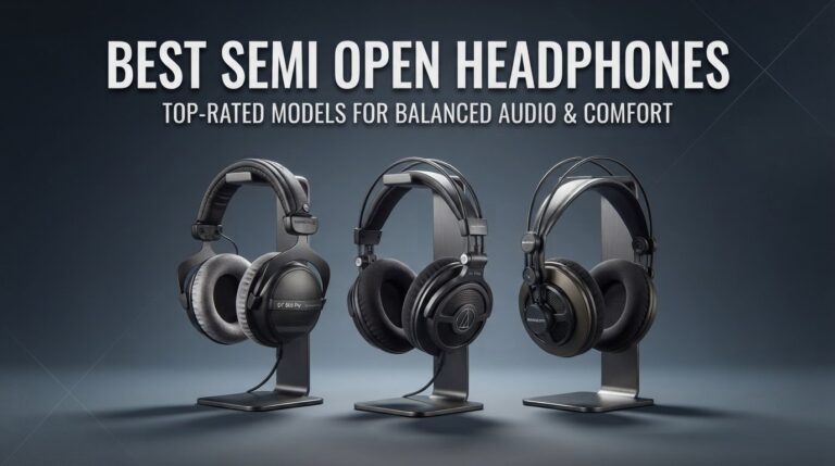 best semi open headphones