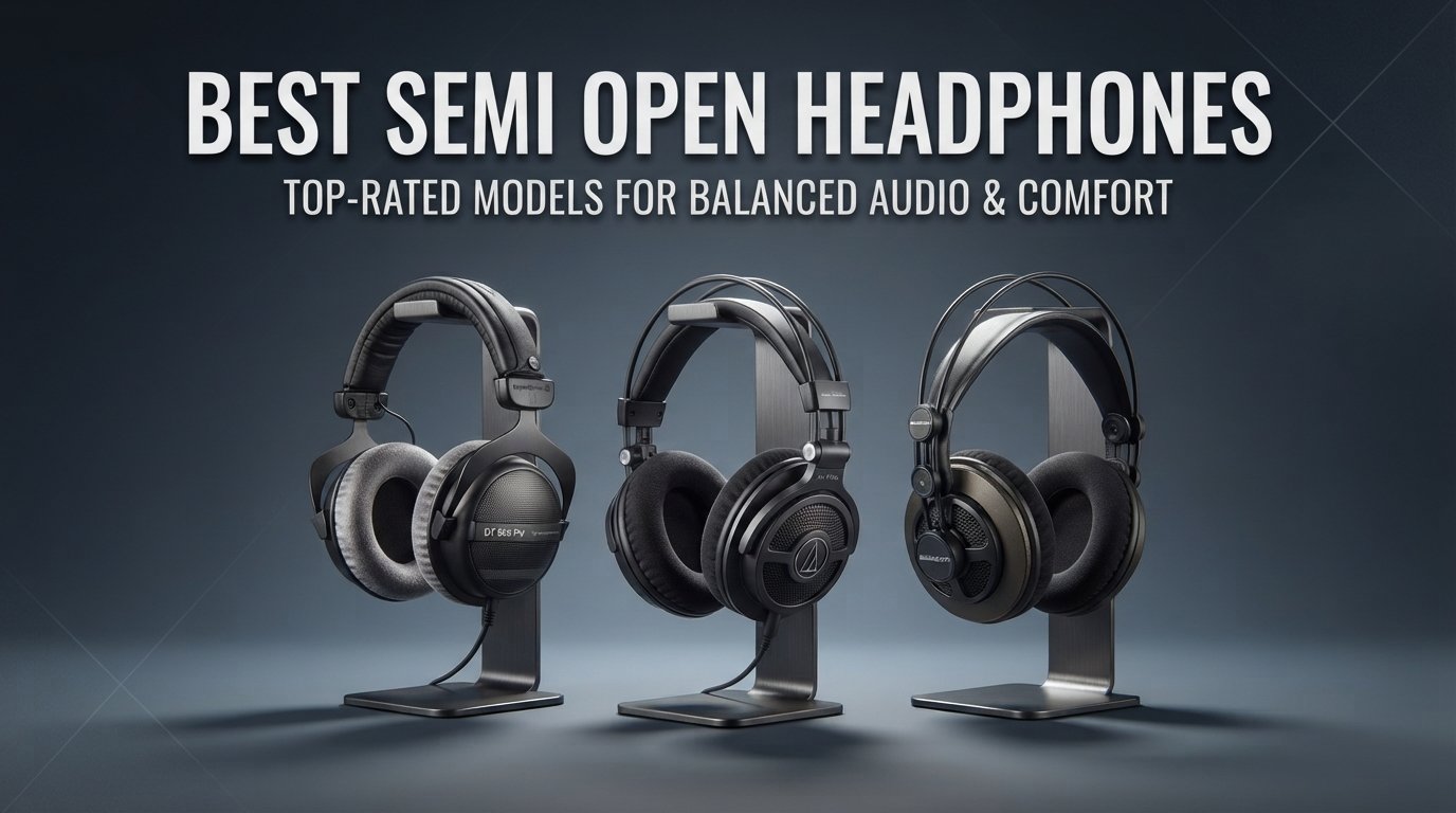 best semi open headphones