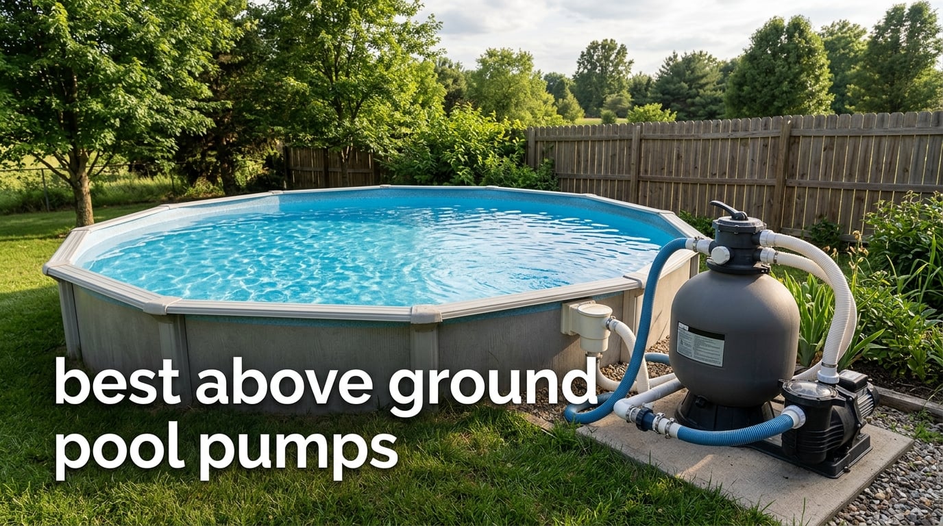 best above ground pool pumps