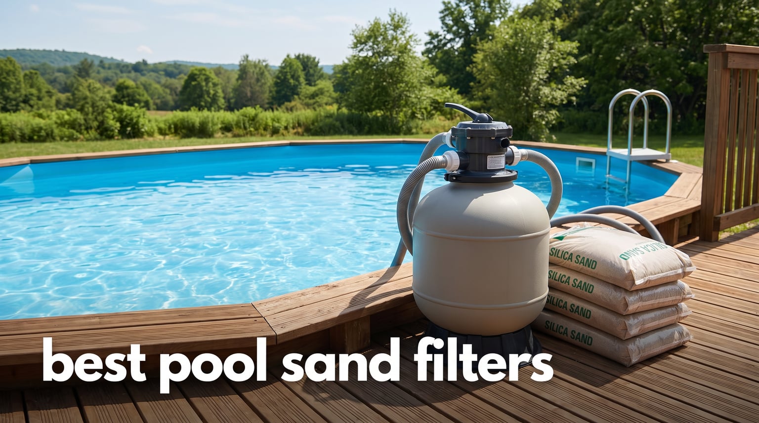 best pool sand filters