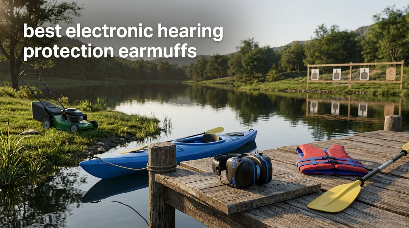 best electronic hearing protection earmuffs