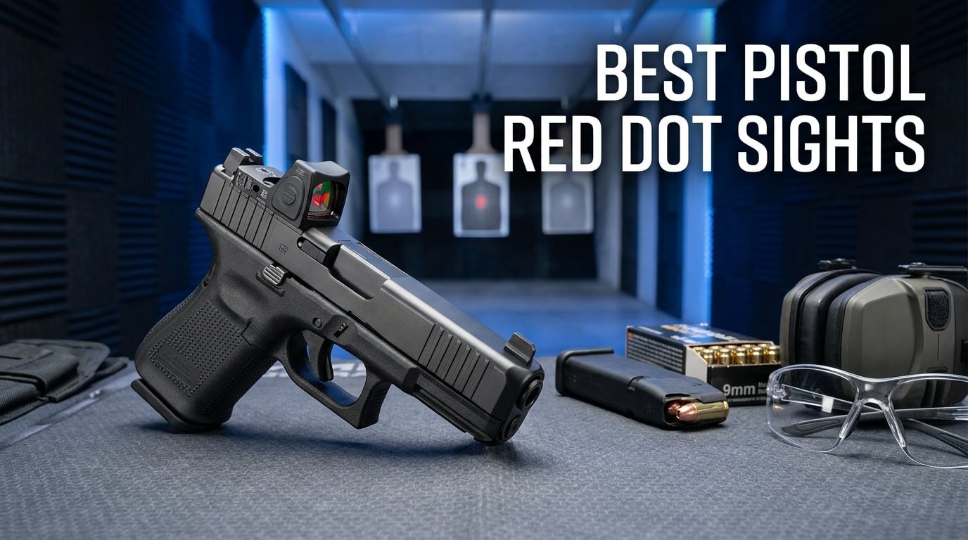 best pistol red dot sights