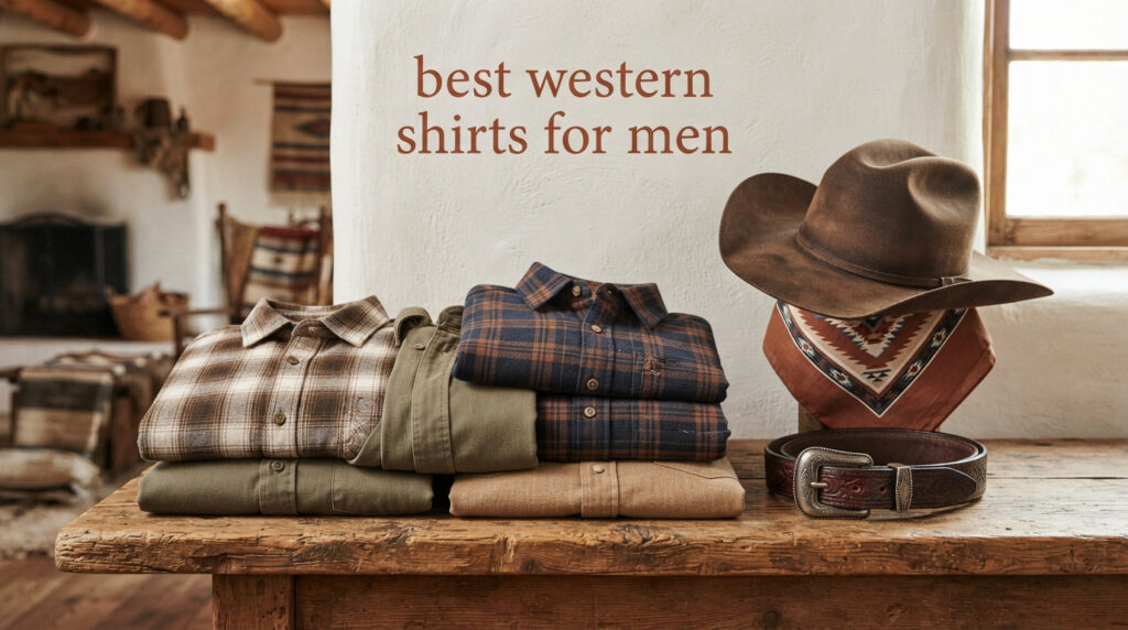 best western shirts for men