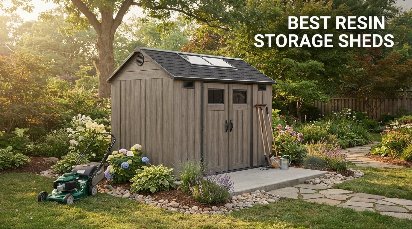 best resin storage sheds