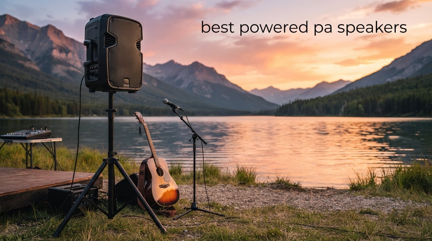 best powered pa speakers
