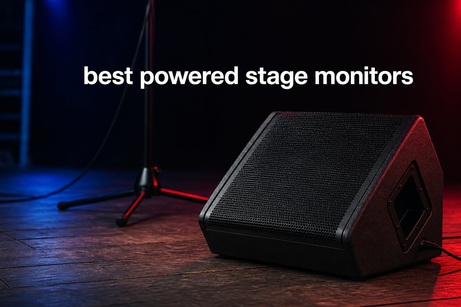 best powered stage monitors