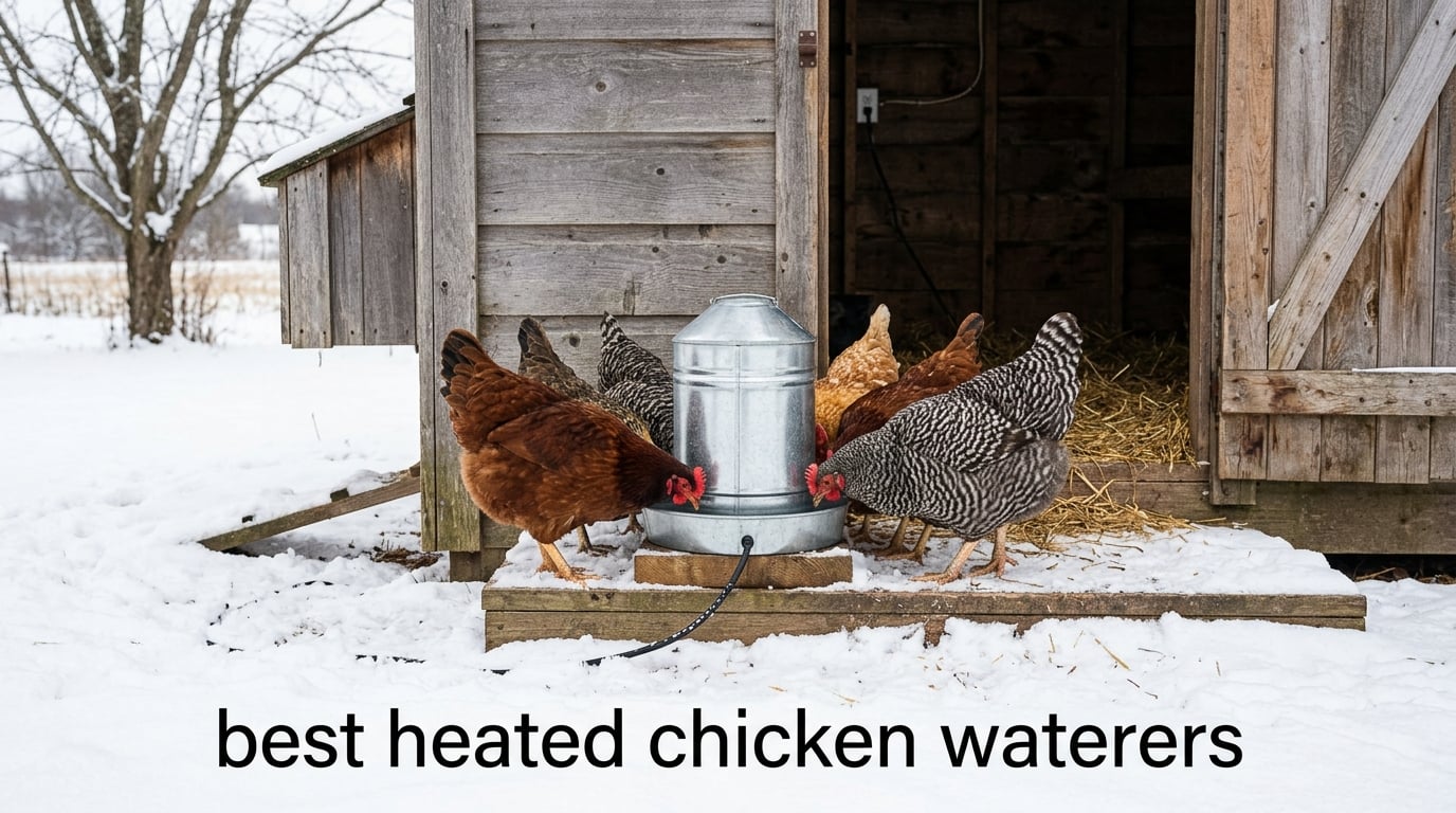 best heated chicken waterers