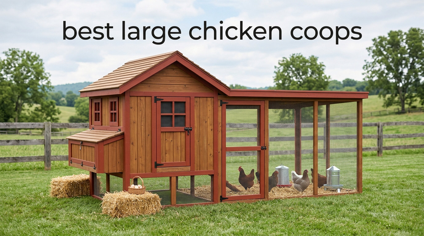 best large chicken coops