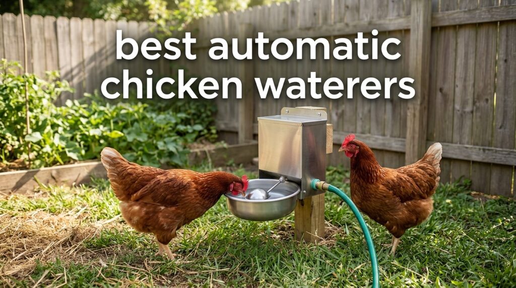 best automatic chicken waterers