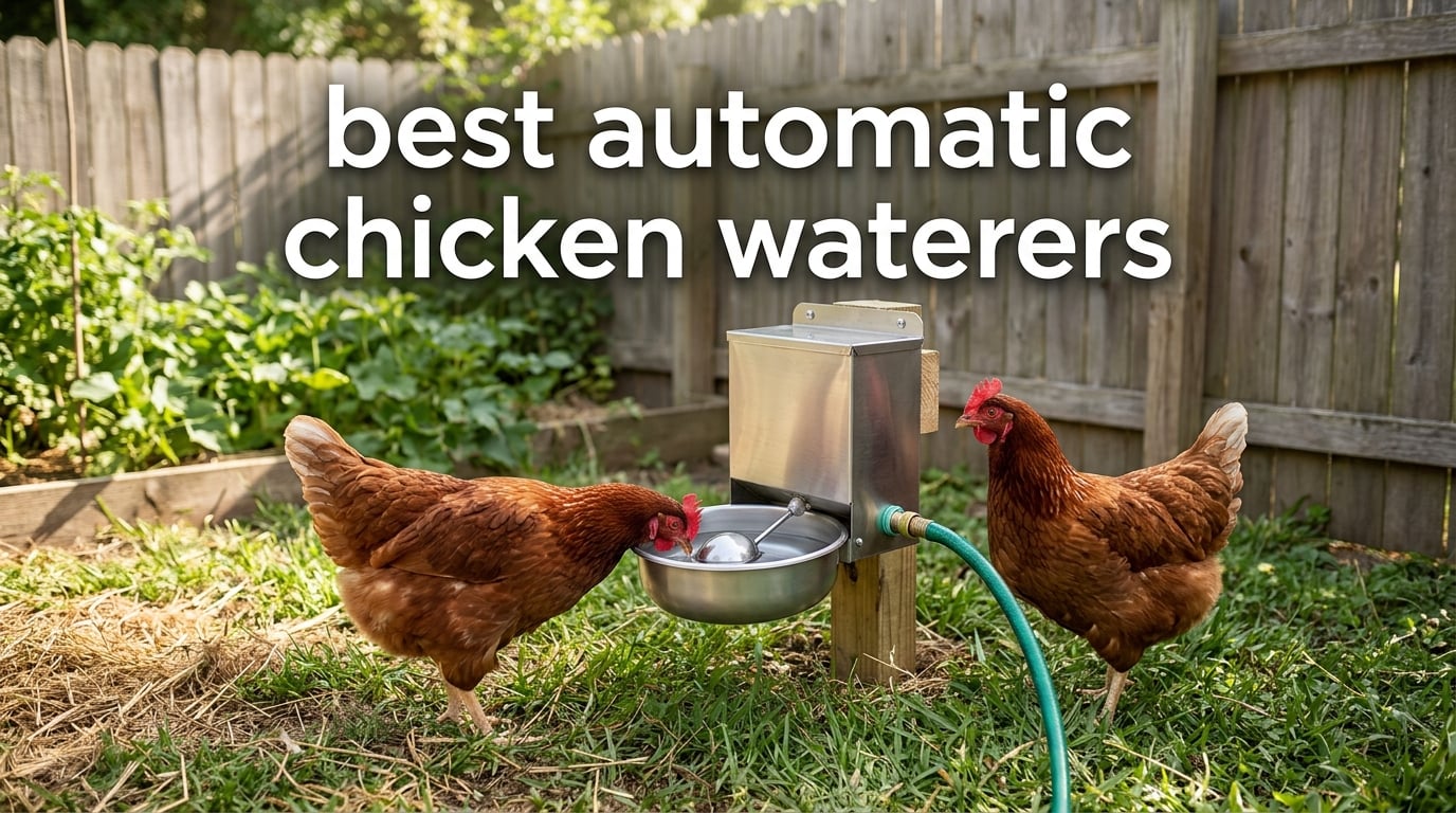 best automatic chicken waterers