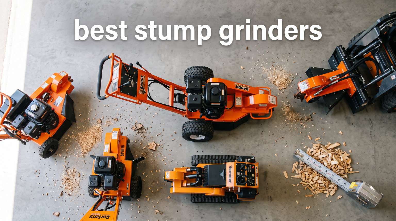 best stump grinders