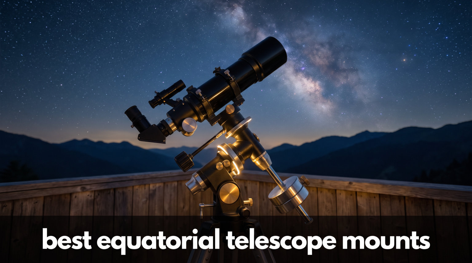 best equatorial telescope mounts