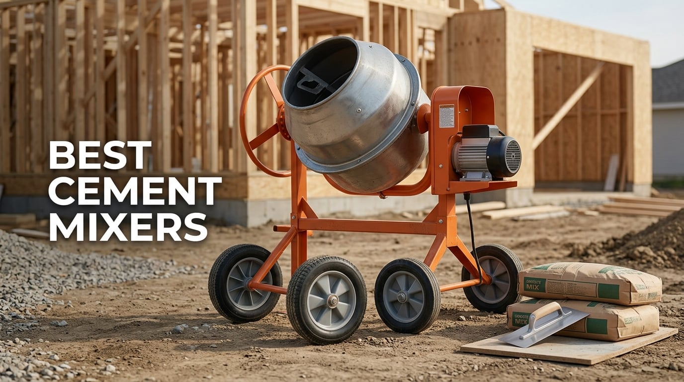 best cement mixers