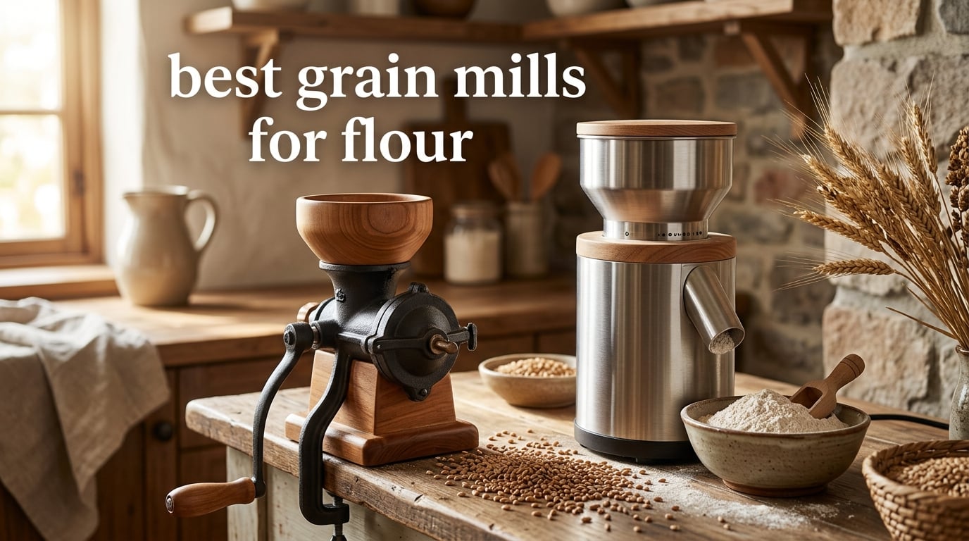 best grain mills for flour