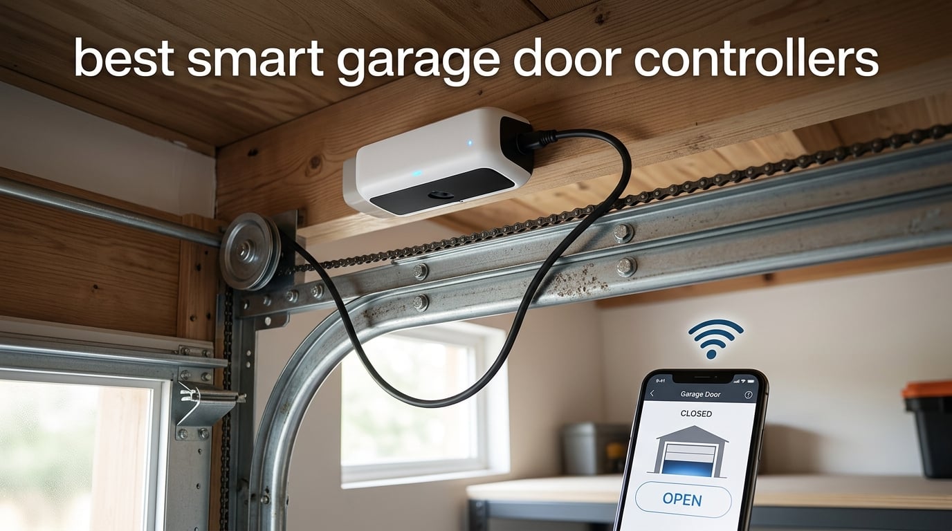 best smart garage door controllers