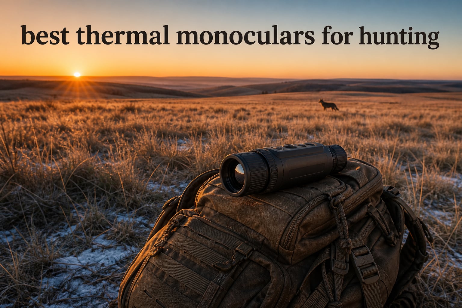 best thermal monoculars for hunting
