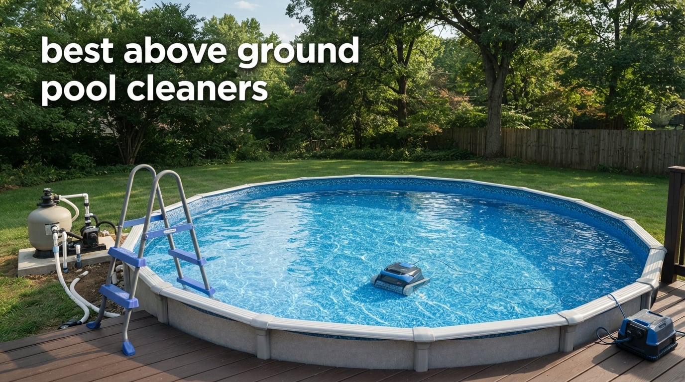 best above ground pool cleaners