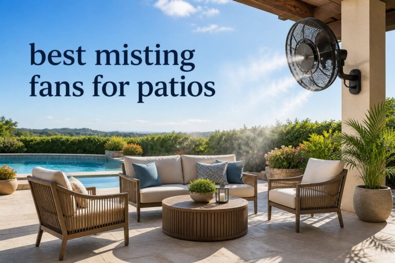 best misting fans for patios