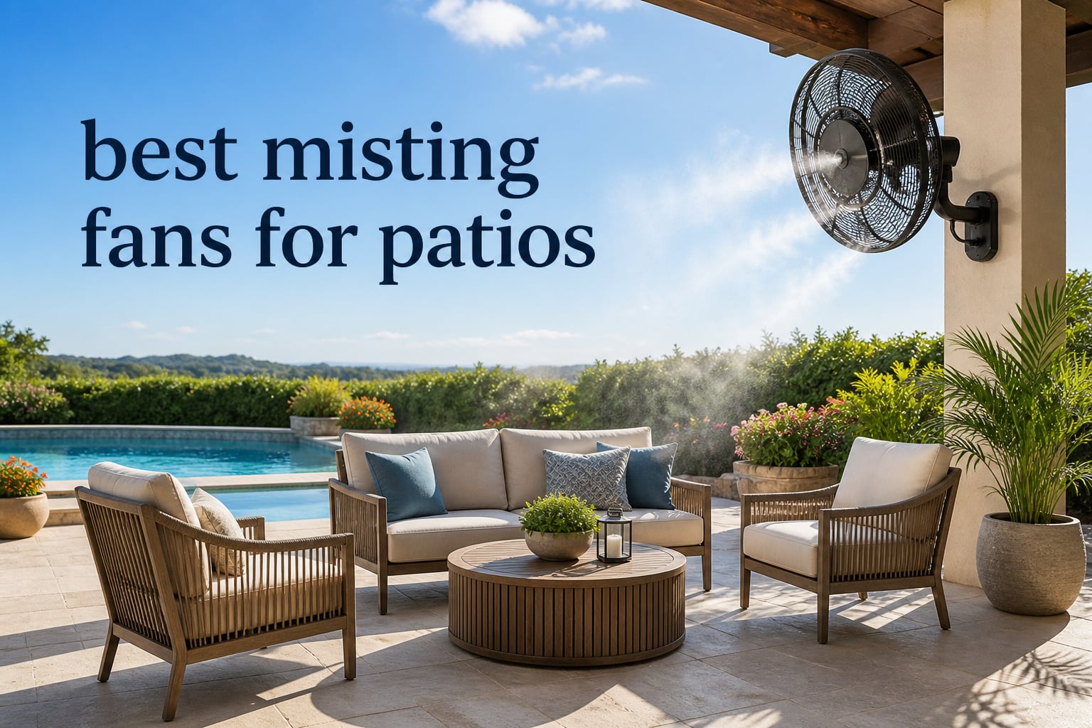 best misting fans for patios
