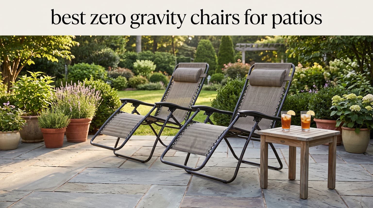 best zero gravity chairs for patios