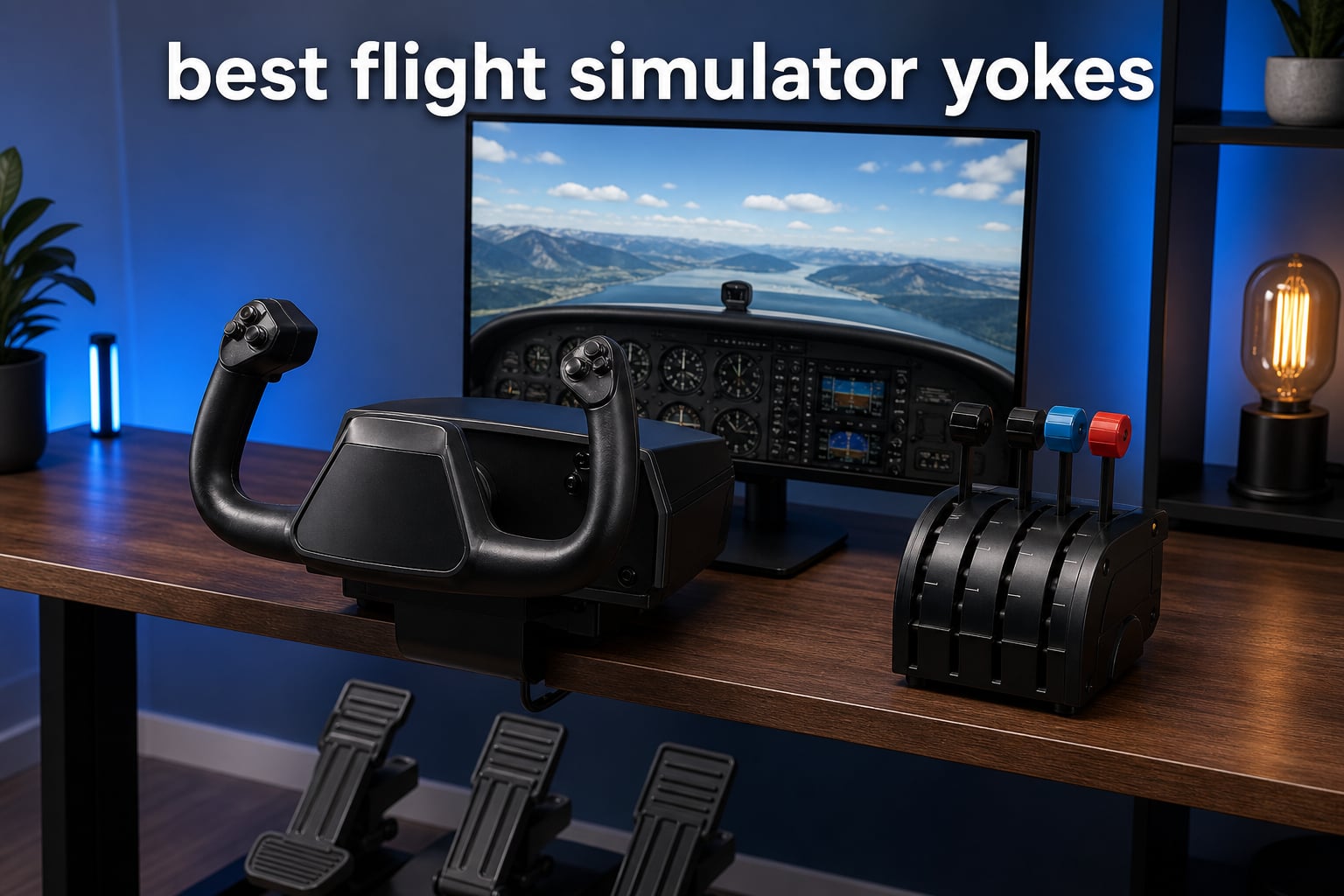 best flight simulator yokes