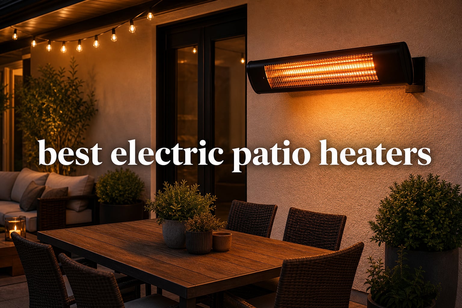 best electric patio heaters