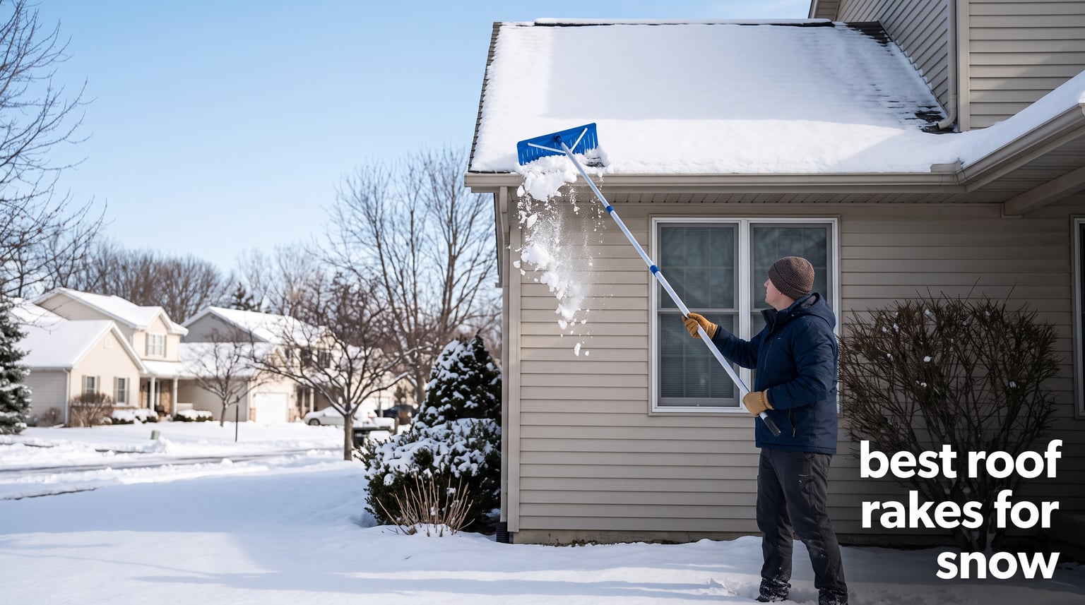 best roof rakes for snow