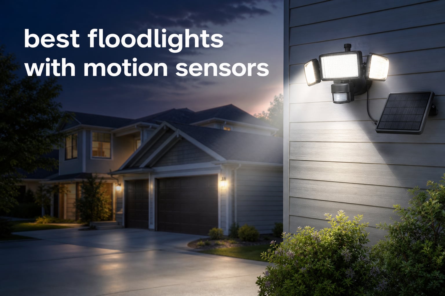 best floodlights with motion sensors
