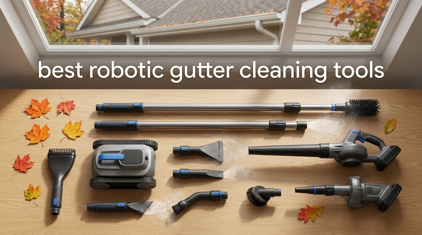 best robotic gutter cleaning tools