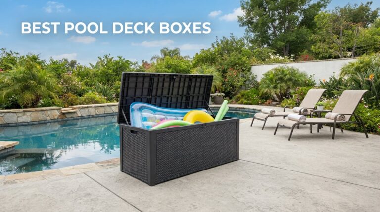 best pool deck boxes