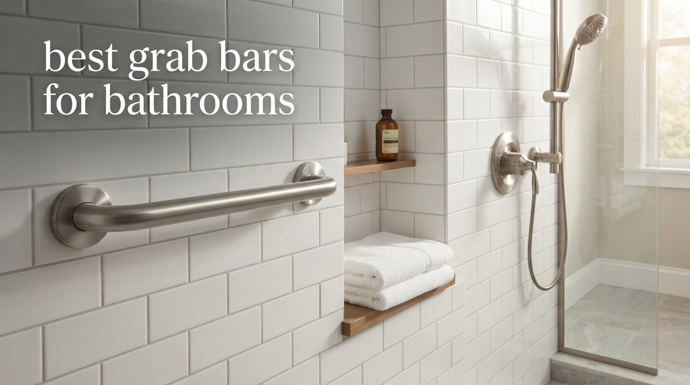 best grab bars for bathrooms