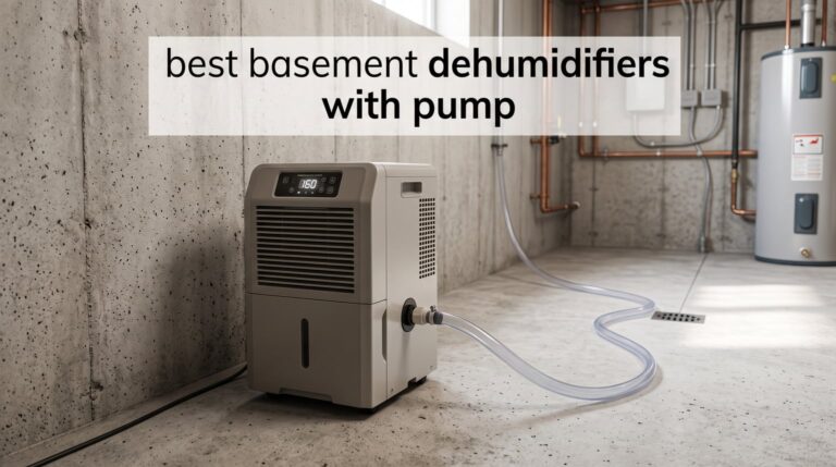 best basement dehumidifiers with pump