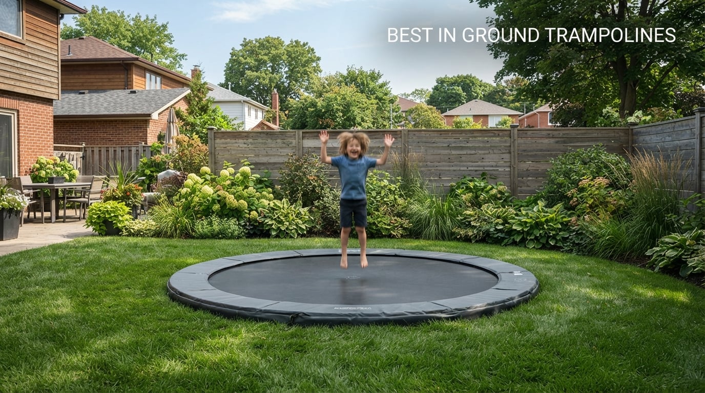 best in ground trampolines
