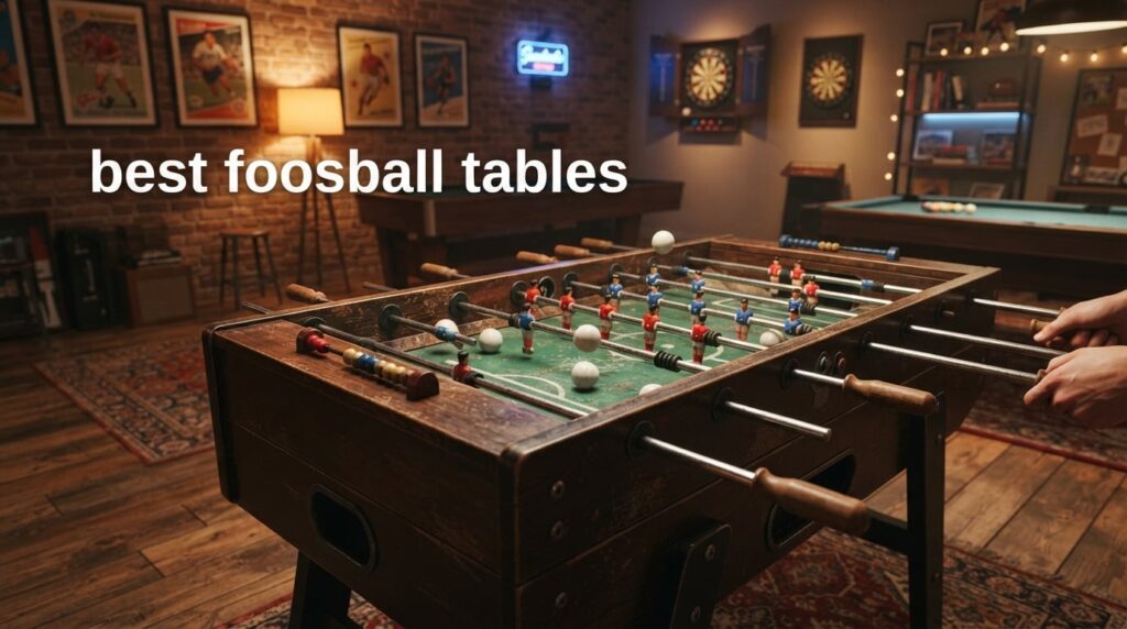 best foosball tables