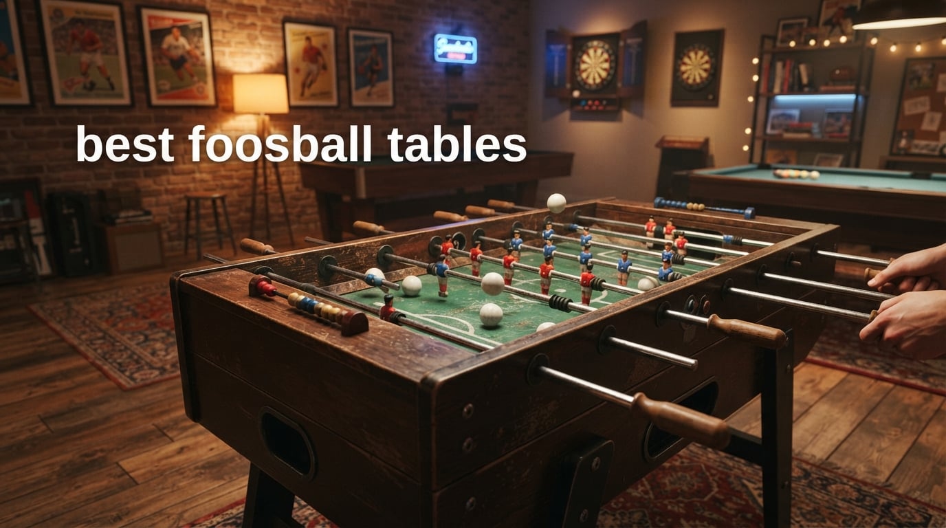 best foosball tables
