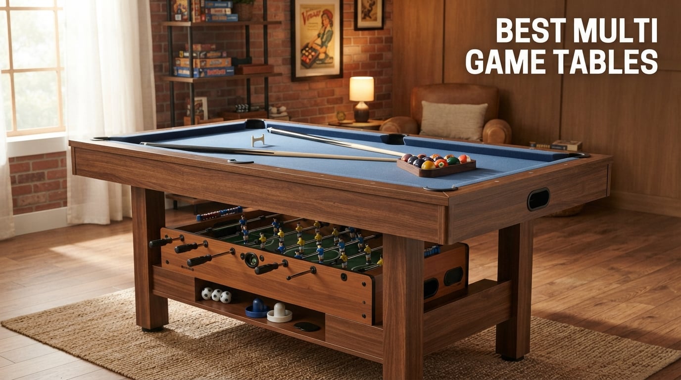 best multi game tables